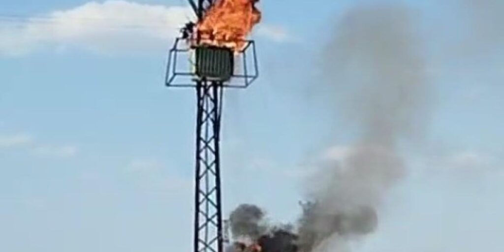 Şanlıurfa’da trafo yangını korkuttu