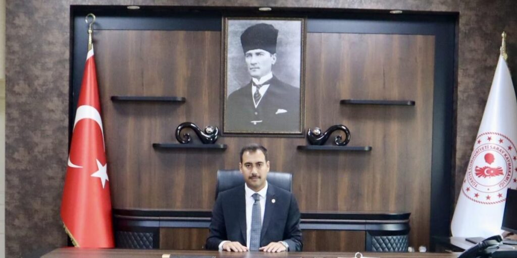 Saray Kaymakamı Türkoğlu göreve başladı