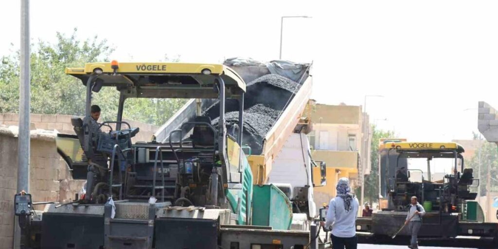 Suruç Tilal Caddesi sıcak asfalta kavuştu