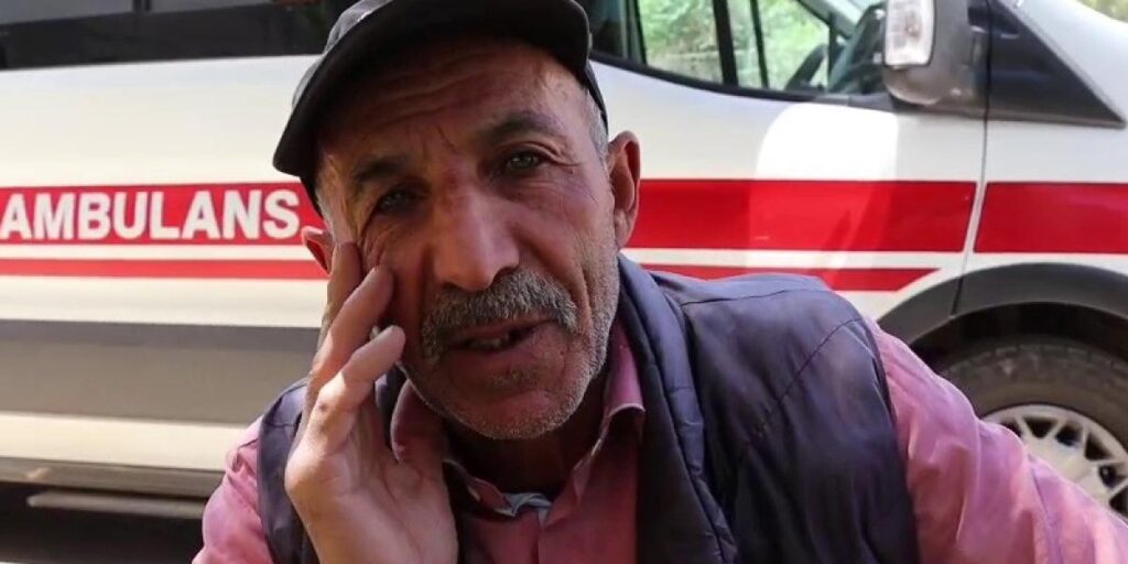 Taş ocağında yaşanan göçükte madende bulunan işçi o onları anlattı