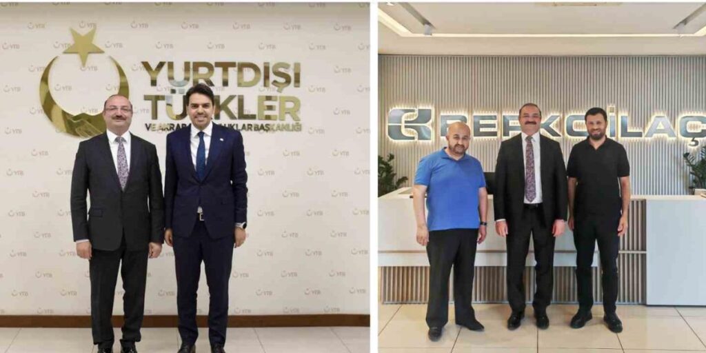 YTB ve BERKO ilaç ziyaretleriyle küresel sorumluluk ve sanayi iş birliği pekiştirildi
