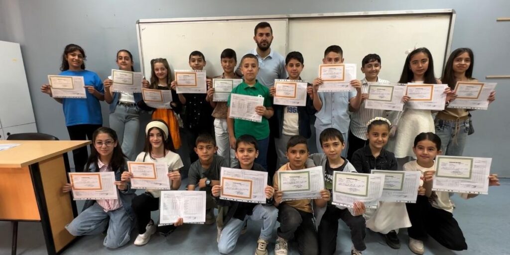 Yüksekova’da karne heyecanı