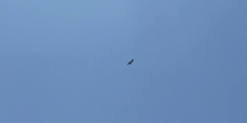 Adıyaman’da F16 savaş uçağı nefes kesti