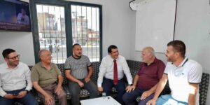 Başkan Yılmaz’dan taksici esnafına ziyaret