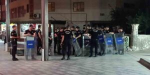 Batman’da aparmanın giriş katına sığınan firari şahıs ikna sonucu teslim oldu