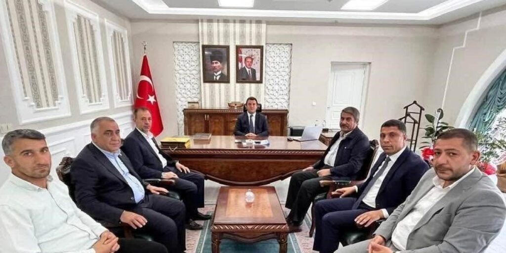 Belediye Başkanlarından Kaymakam Dertlioğlu’na ziyaret