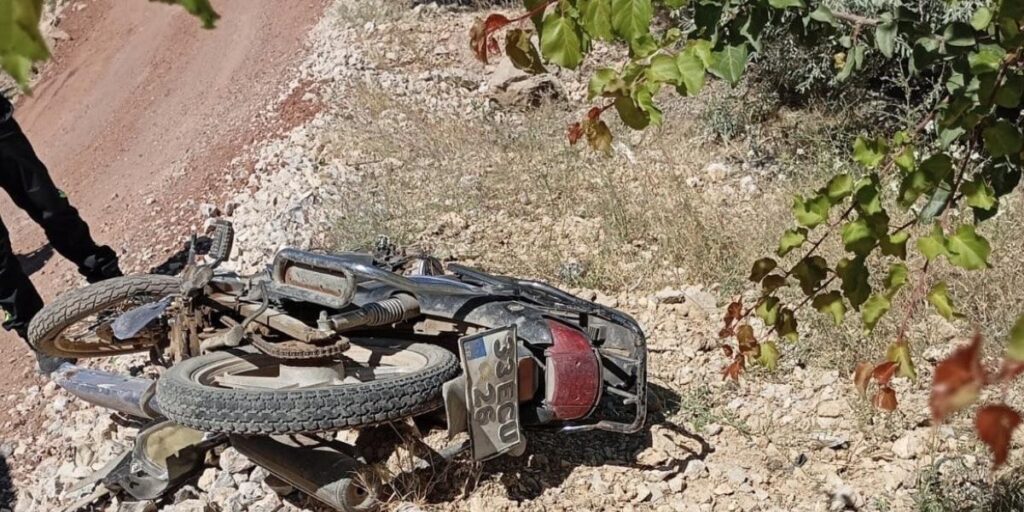 Beton mikser ile motosiklet çarpıştı: 1 kişi yaralandı