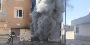 Depo yangını korkuttu