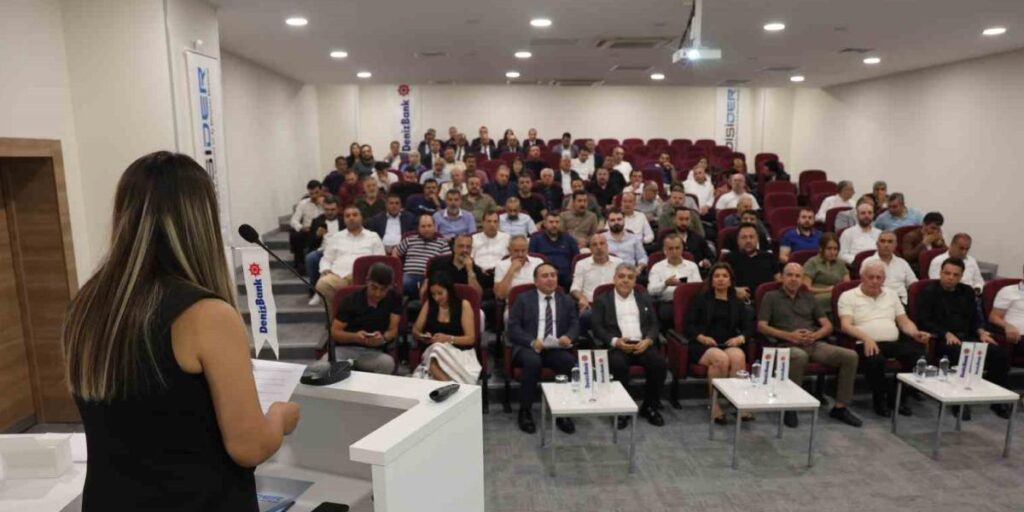 DİSİDER ve Denizbank iş birliğiyle yatırımlar hakkında iş adamlarına bilgilendirme yapıldı