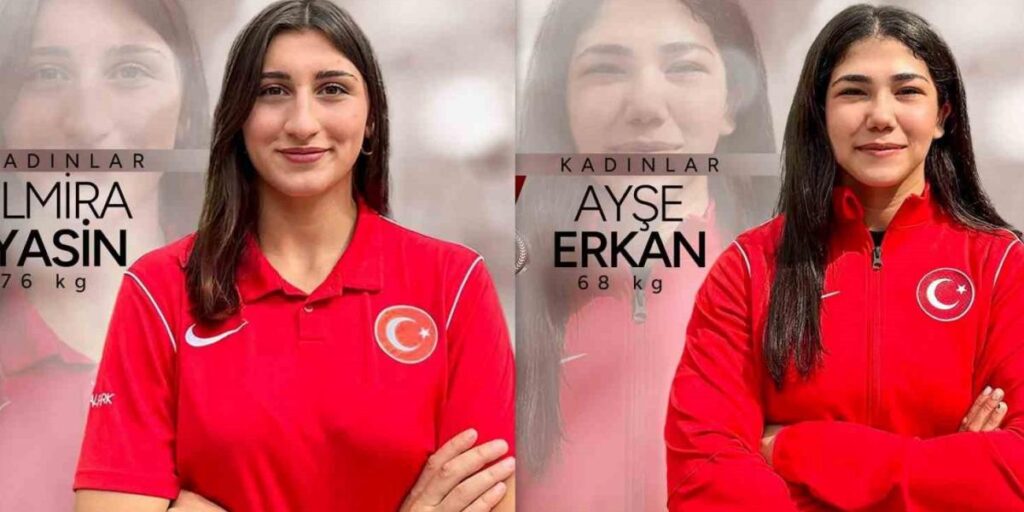 Erzincanlı güreşçilerden 2 bronz madalya