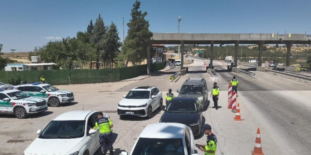 Gaziantep’te 215 araca 356 bin TL ceza