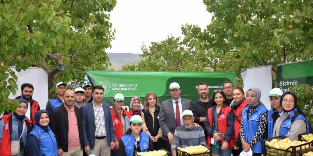 Kağızman’da gençler üretime katılıp geleceğe iz bıraktılar