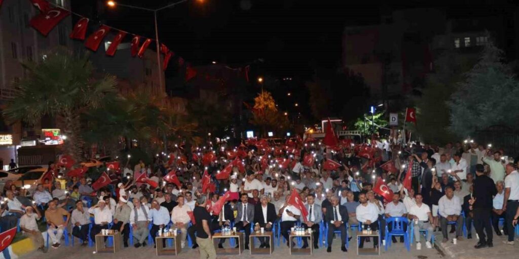 Kahta’da 15 Temmuz Milli Birlik ve Demokrasi Günü anıldı
