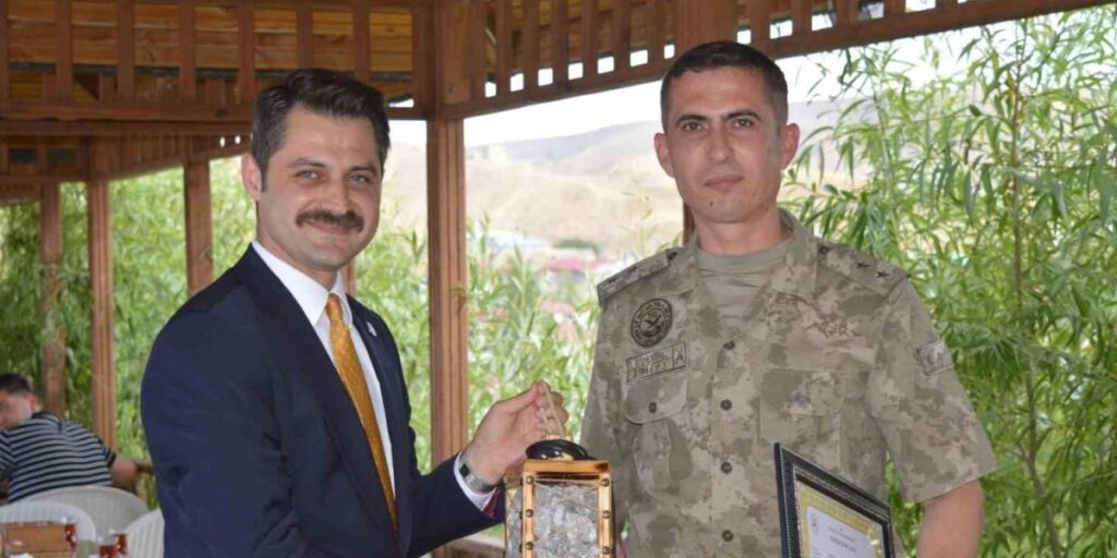 Kaymakam Yılmaz veda programına katıldı