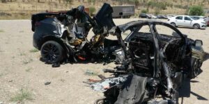 Malatya’da Tesla kazası: Araç ikiye bölündü, 2 hemşire hayatını kaybetti