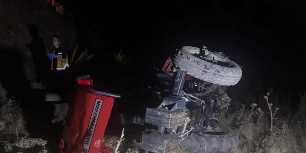 Malatya’da traktör kazası: 1 ölü