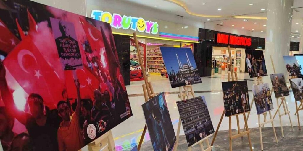 Mardian Mall’da 15 Temmuz’a özel anlamlı sergi