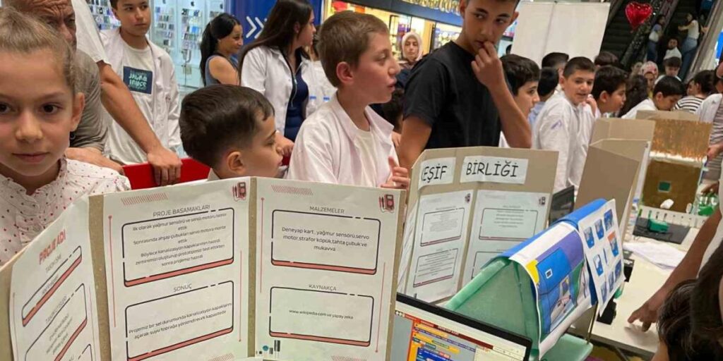 Mardian Mall’da deneyap şenliği büyük ilgi gördü