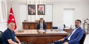 Patnos Gazeteciler Cemiyetinden Kaymakam Dertlioğlu’na Ziyaret