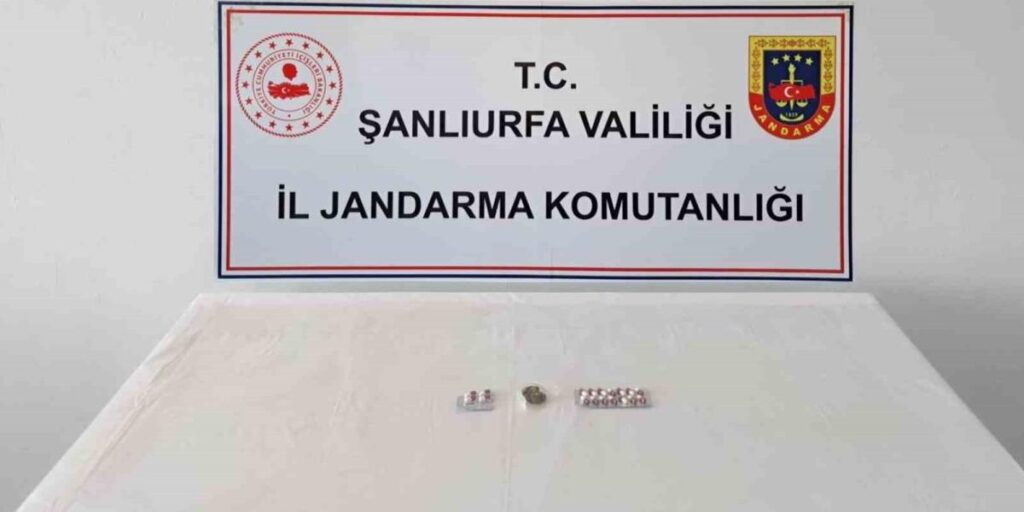 Şanlıurfa’da jandarmadan uyuşturucu operasyonu