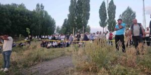 Serinlemek için girdiği barajda kaybolan şahıs için arama çalışması başladı