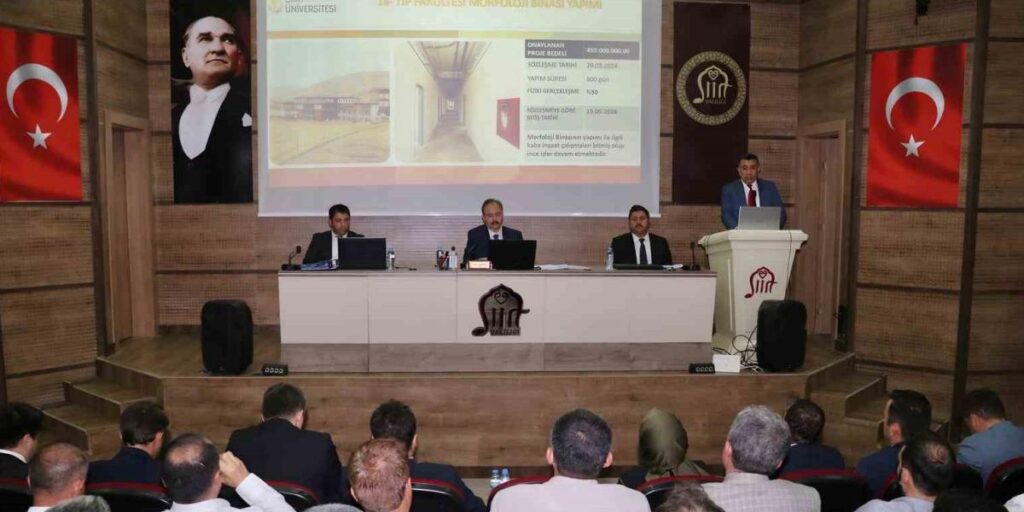 Siirt’te 2025 yılı 3. Dönem İl Koordinasyon Kurulu Toplantısı yapıldı