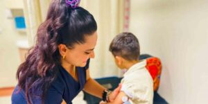 Siirt’te Tip 1 diyabetli çocuklara sensör takılmaya başlandı