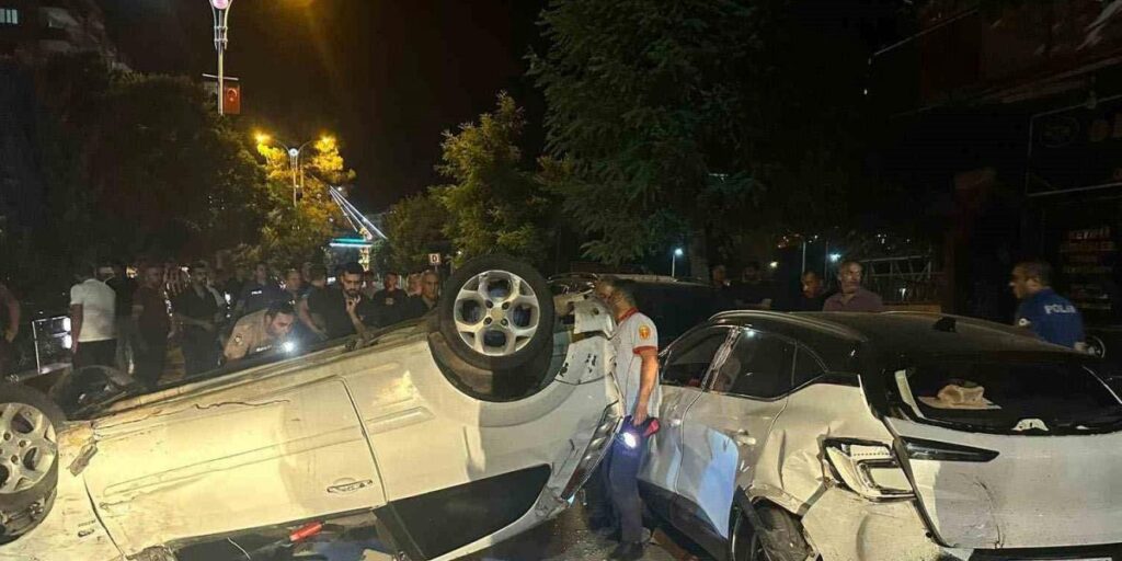 Siirt’te trafik kazası: 1’i ağır 5 yaralı