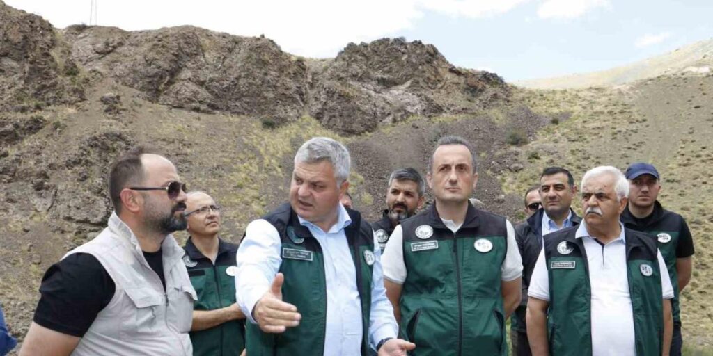 Söylemez Barajı şantiyesine üst düzey ziyaret