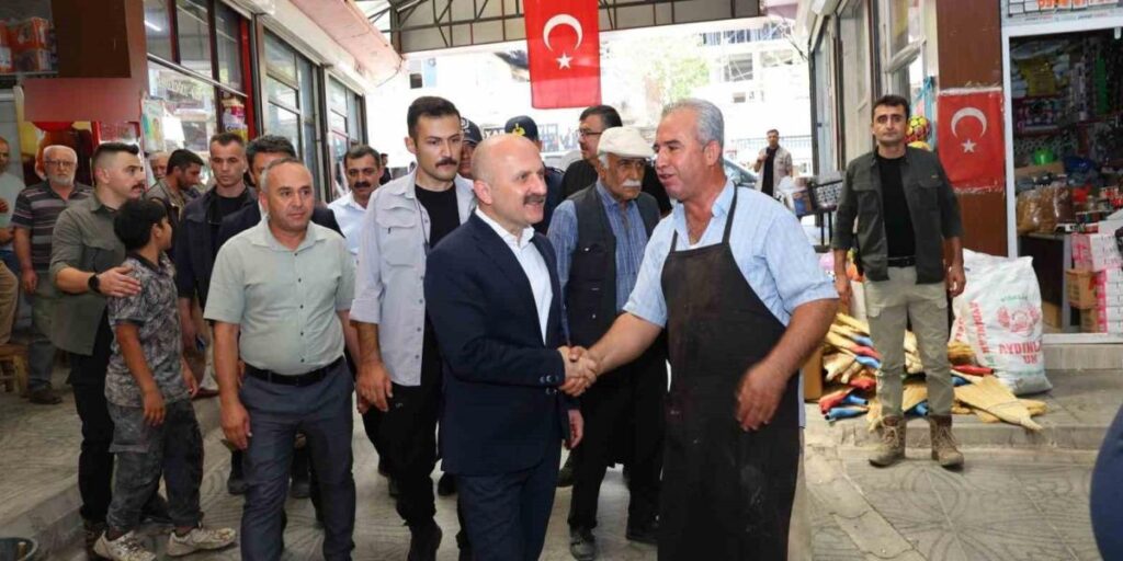 Vali Osman Varol, Besni esnafını ziyaret etti