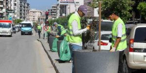 Van Büyükşehir Belediyesinden yeşil alanlarda yoğun mesai