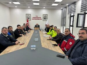 Doğanşehir Kış Tedbirleri Değerlendirme Toplantısı Gerçekleştirildi