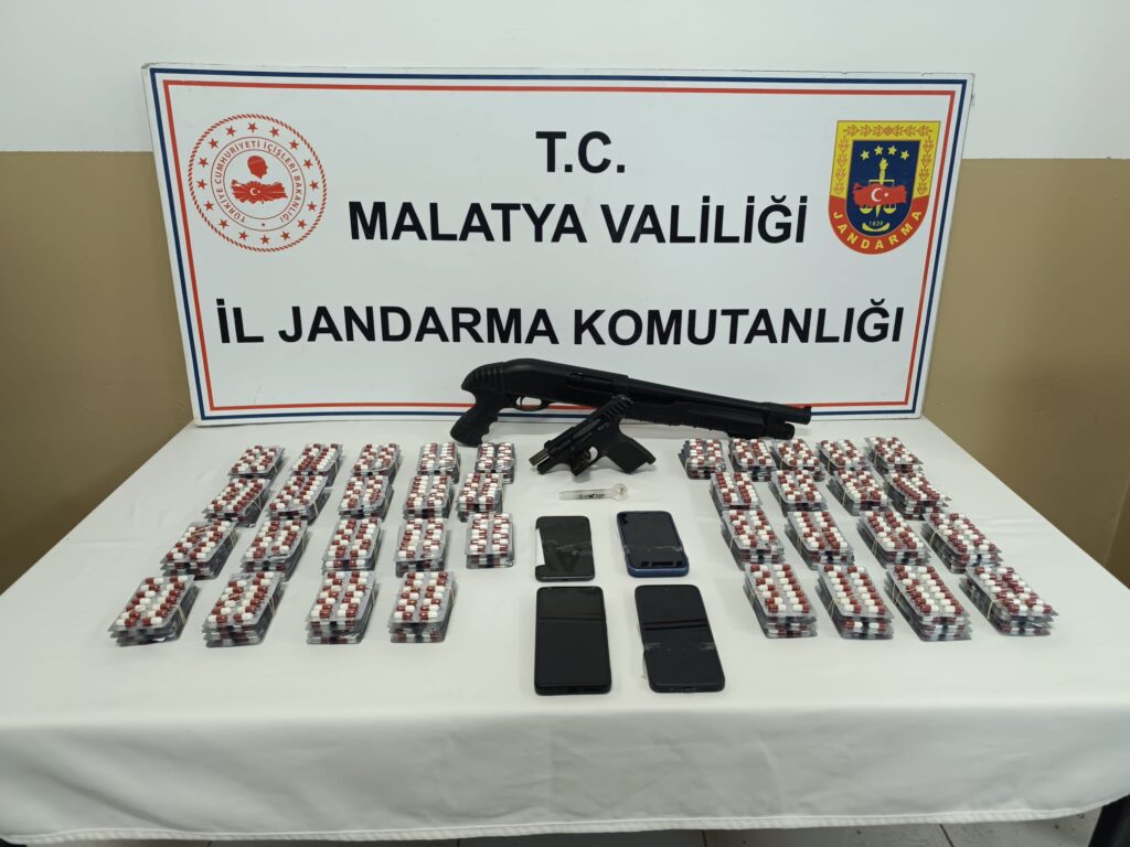 Malatya’da uyuşturucu operasyonu: 4 gözaltı