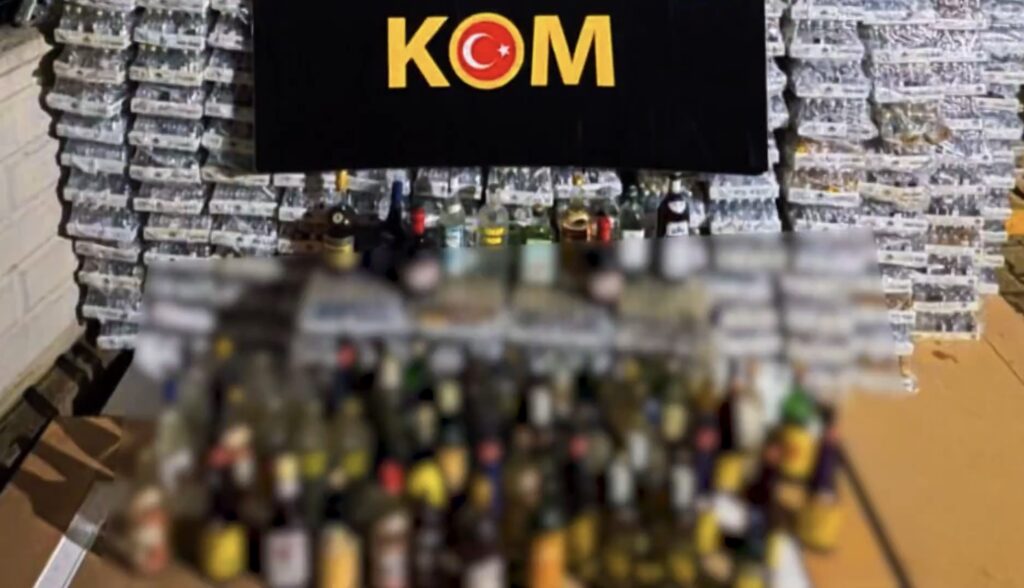 81 İlde Sahte Alkol Operasyonu