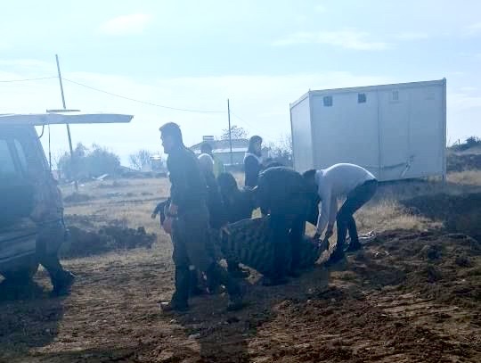 Ağılbaşı Mahallesi’nde Vinç Kazası: 1 İşçi Yaralandı