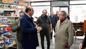 Başkan Geçit Özsansanayi Sitesi Esnafının Taleplerini Dinledi