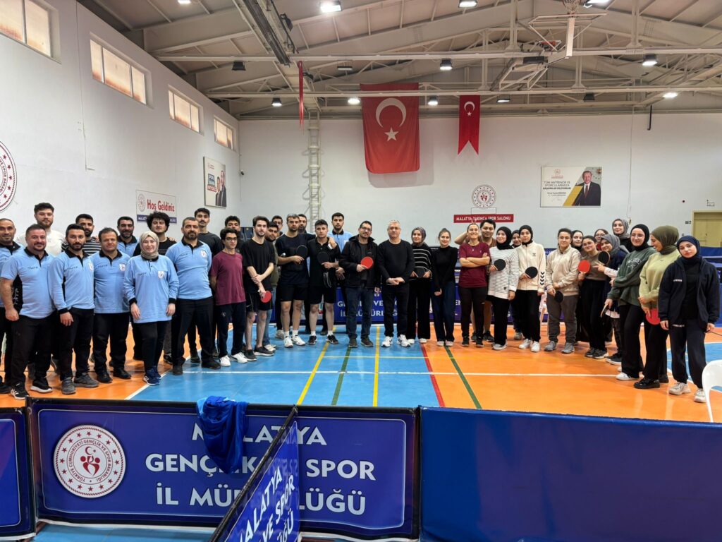 KYK Öğrencileri Masa Tenisinde Kıyasıya Rekabet Etti