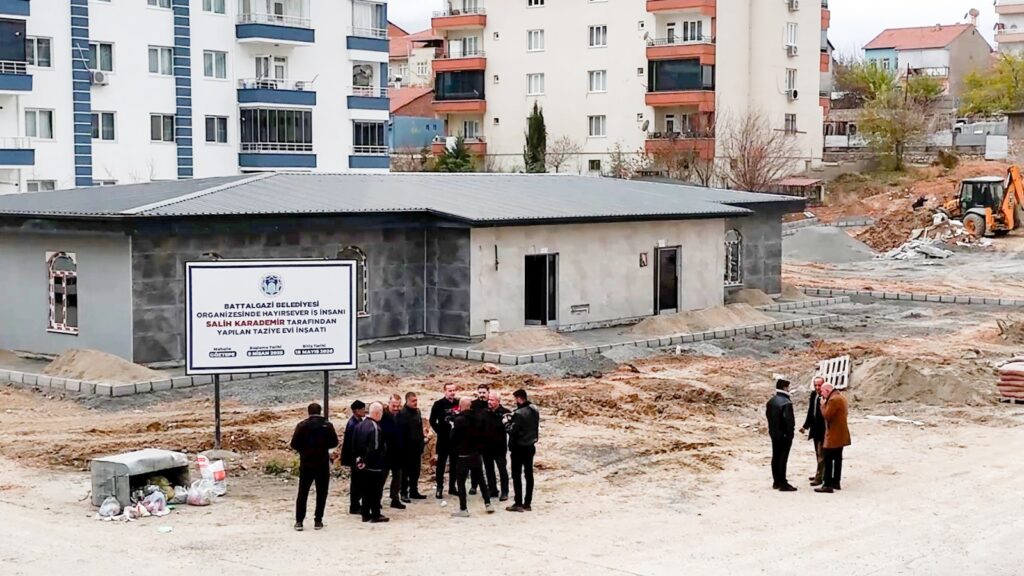 MAGİNDER Başkanı Karademir’in Yaptırdığı Göztepe Taziye Evi Ocak Ayında Hizmete Açılacak