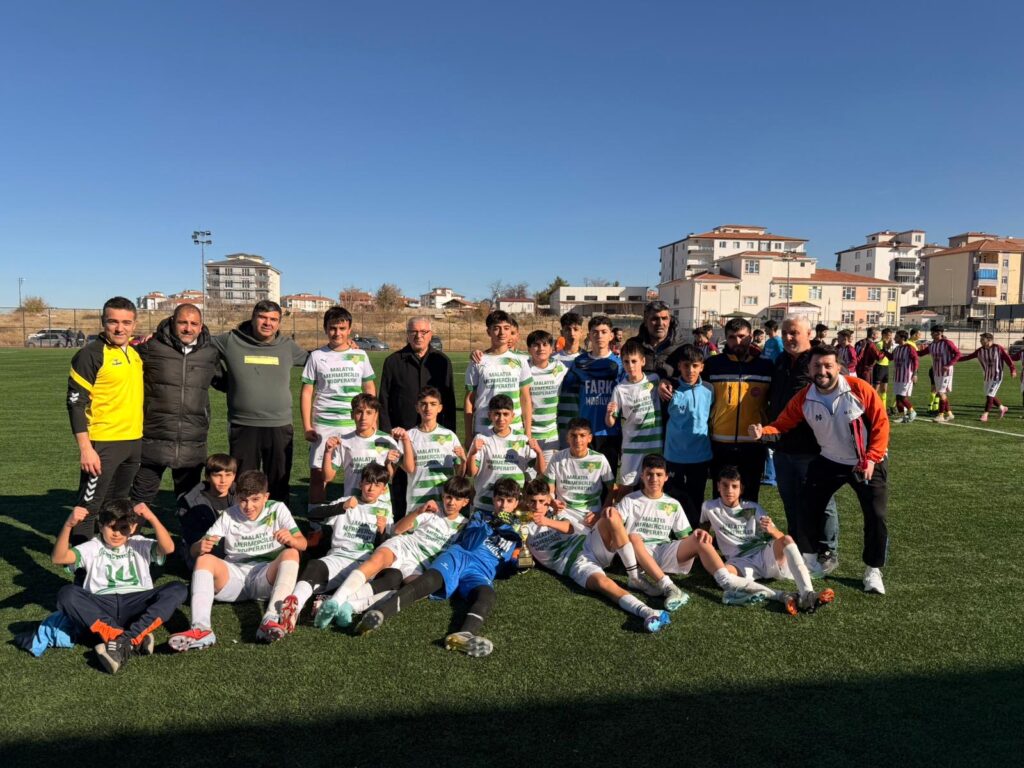 Malatya U14 Futbol Şampiyonu Doğanşehir Belediyespor Oldu
