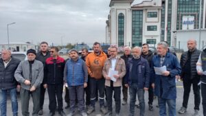 Malatya sanayi esnafı hak kayıplarını AFAD önünde gündeme taşıdı