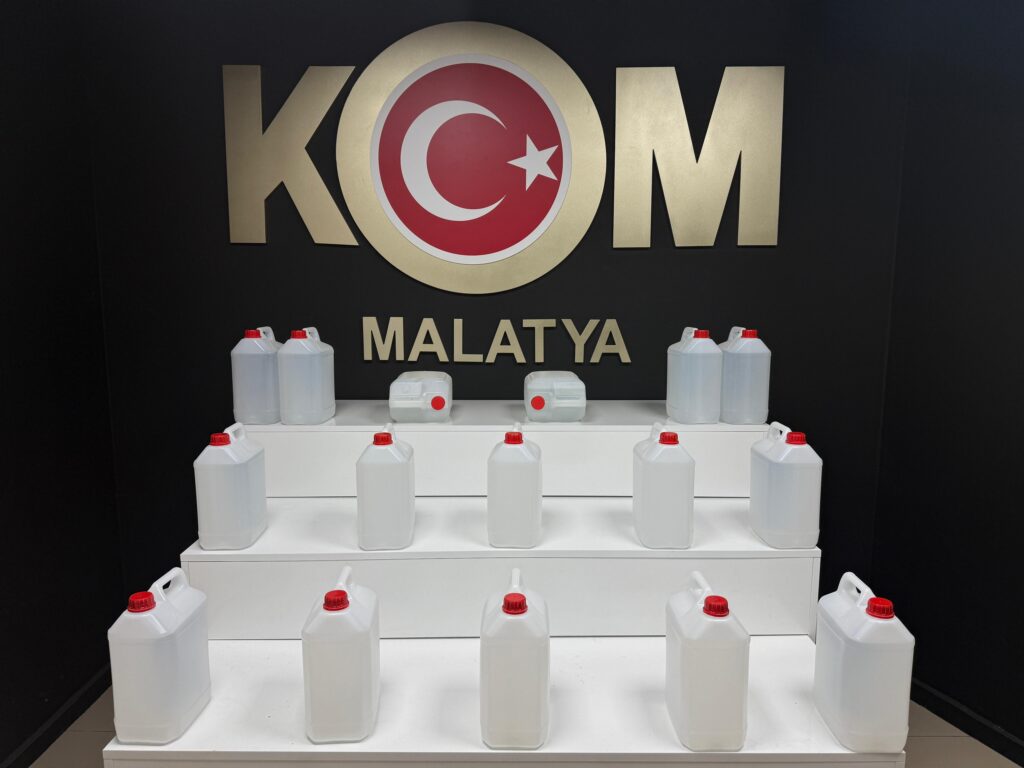 Sahte Alkol Operasyonu: 76 Litre Etil Alkol Ele Geçirildi