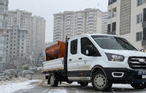 Yeşilyurt Belediyesi Karla Mücadelede Teyakkuzda!