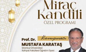 Battalgazi’de Miraç Kandili Özel Programı Düzenlenecek