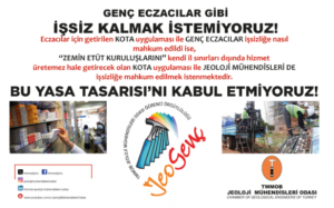 Jeoloji Mühendisleri Odası’ndan “Kota” Tepkisi: Genç Mühendisler İşsizliğe Sürükleniyor