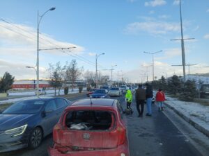 Malatya Çevreyolunda Kaza Ucuz Atlatıldı