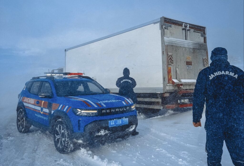 Malatya-Kayseri Karayolu Ulaşıma Kapandı