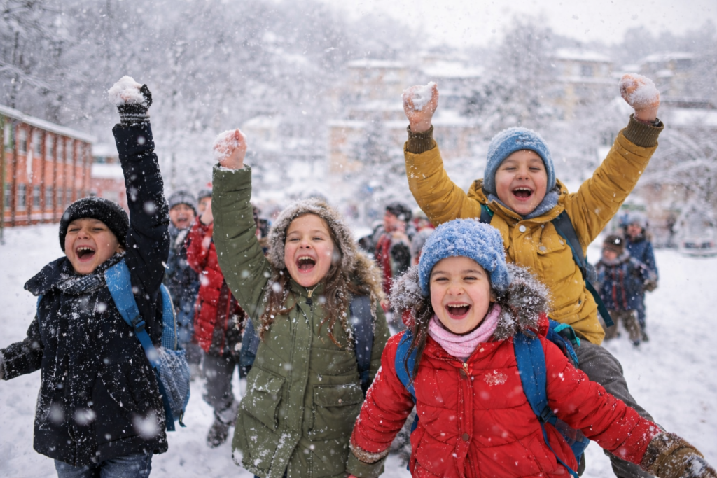 Malatya’da 5 İlçede Taşımalı Eğitime Bir Gün Ara Verildi