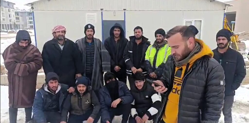 Ücretlerini alamayan TOKİ işçileri eylem başlattı