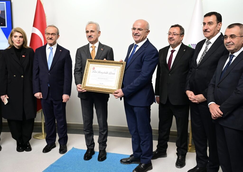 Bakan Uraloğlu’na Malatya’dan Fahri Hemşehrilik Beratı