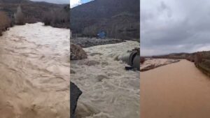 Malatya’da Yağışlar Sonrası Dereler Coştu, Su Kaynakları Yeniden Canlandı